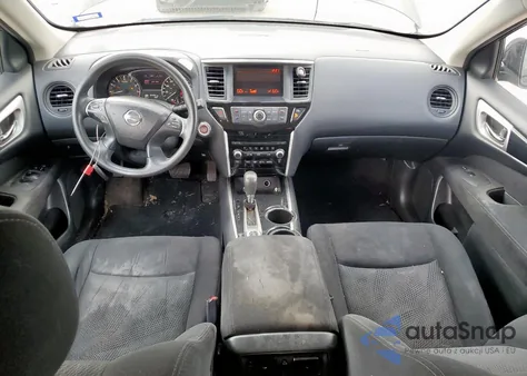 2015 Nissan Pathfinder S из США, поврежденный, VIN 5N1AR2MM7FC624500